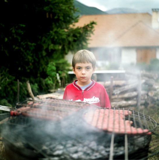 Chouette un barbecue