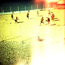 beach football