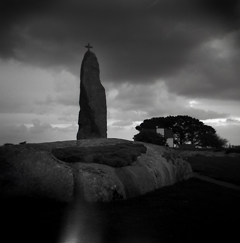 Le menhir de Brignogan